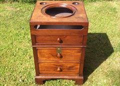 Antique pot cupboard and washstand.jpg